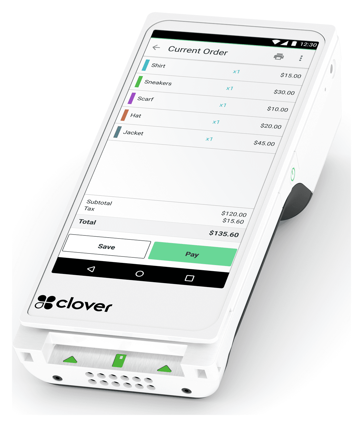 Clover Flex — Handheld